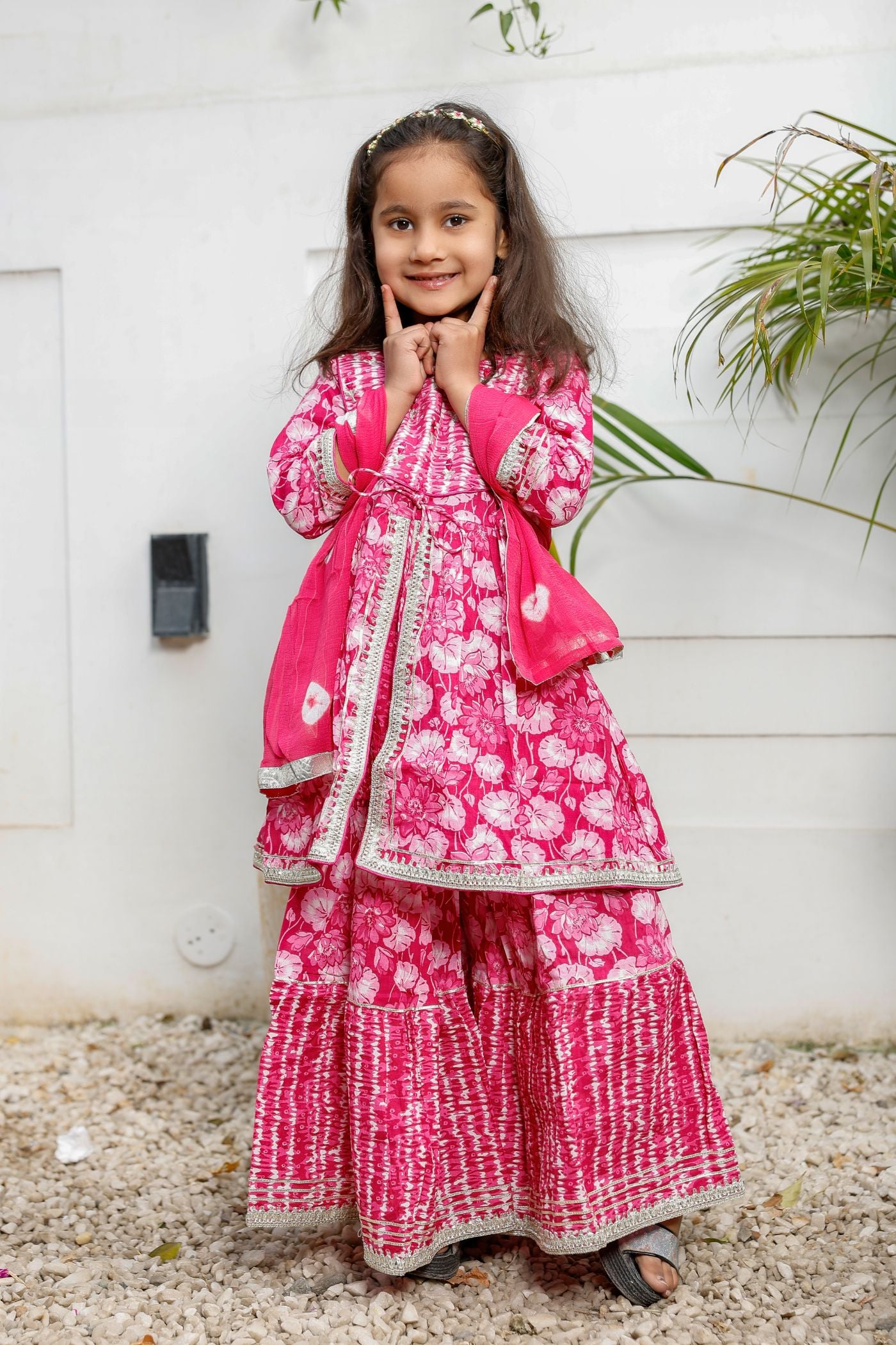 Kurta Sharara Set for Girls