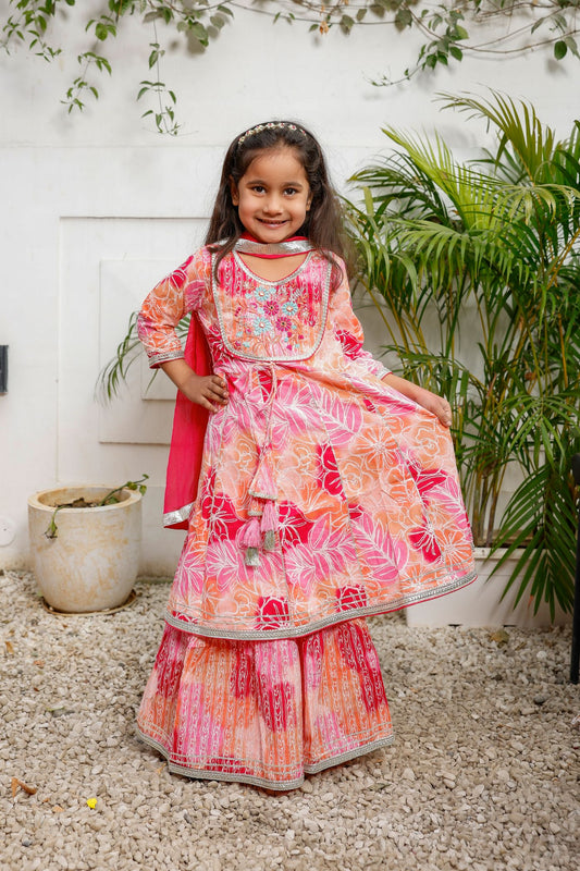 Kurta Sharara Set for Girls