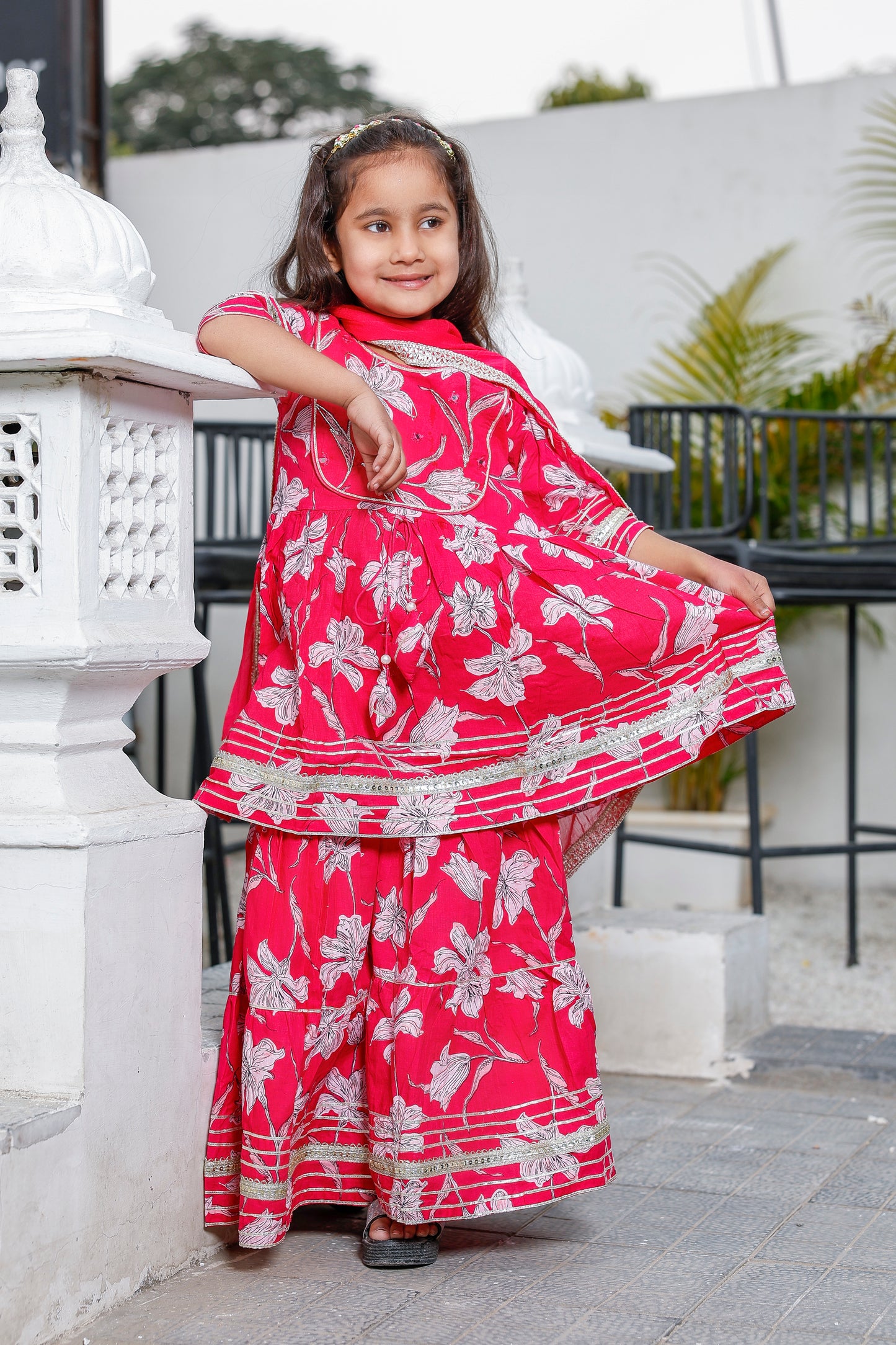 Kurta Sharara Set for Girls