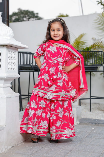Kurta Sharara Set for Girls