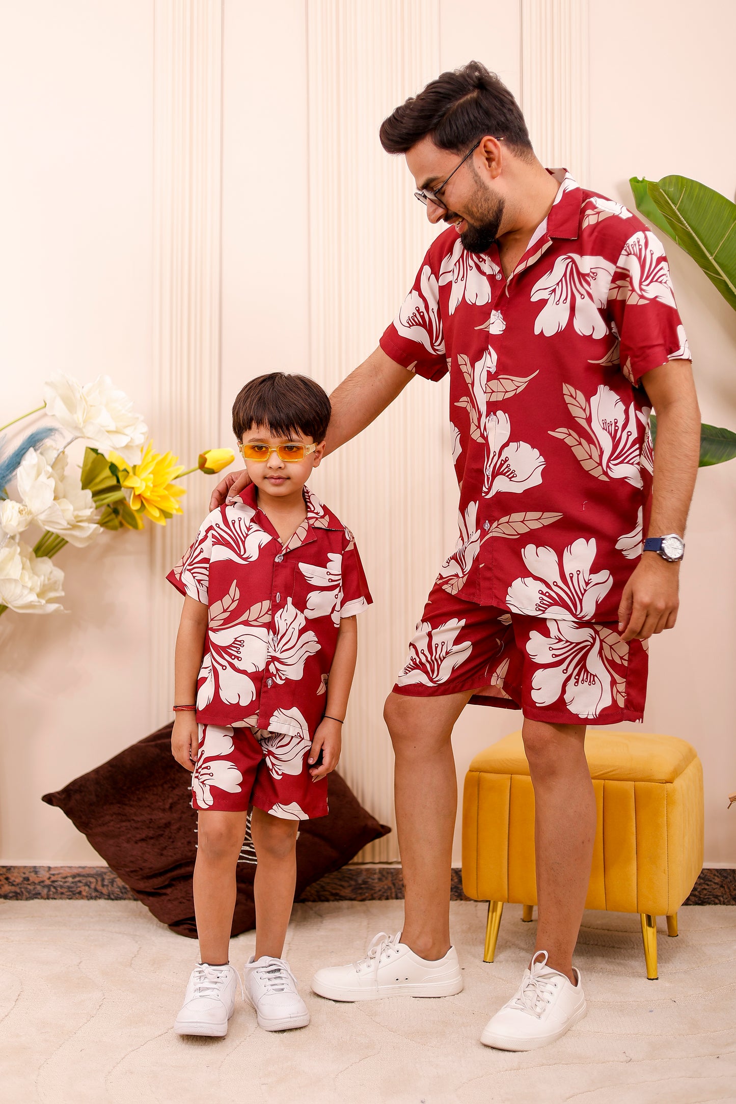Crimson Bloom | Family Matching Outfit ❤️
