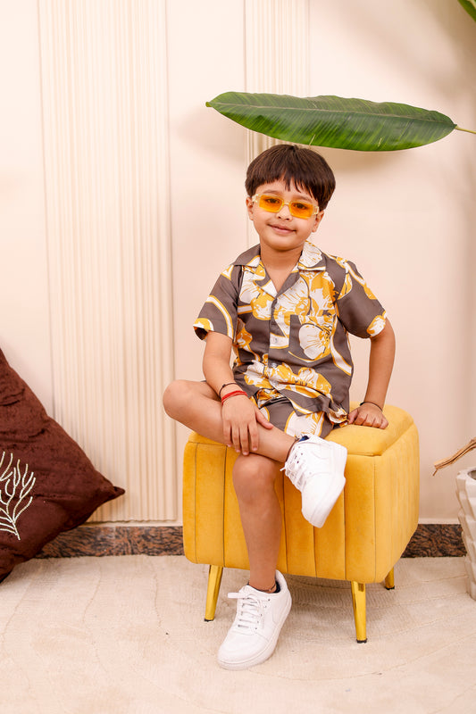 Summer Sunshine   Boy Co-Ord Set☀️💛