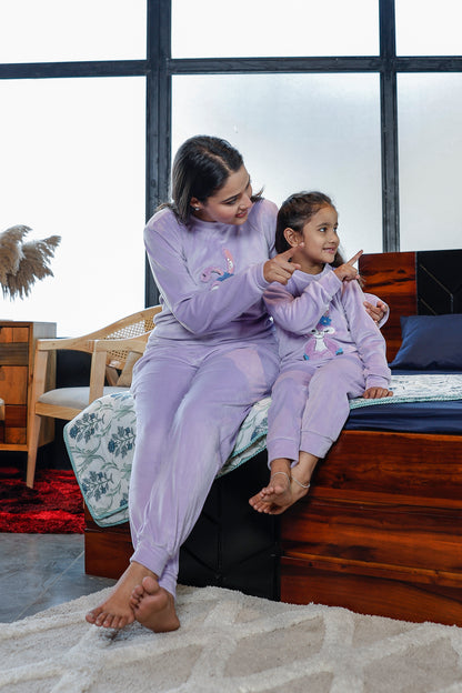 Mother Baby Night Suit