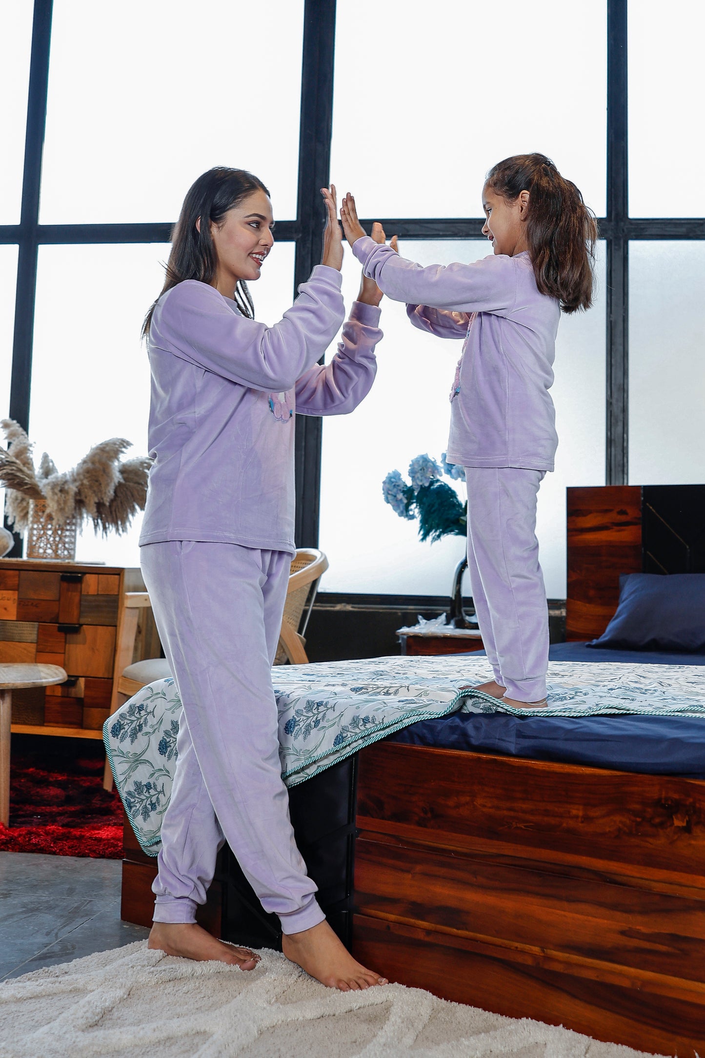 Mother Baby Night Suit