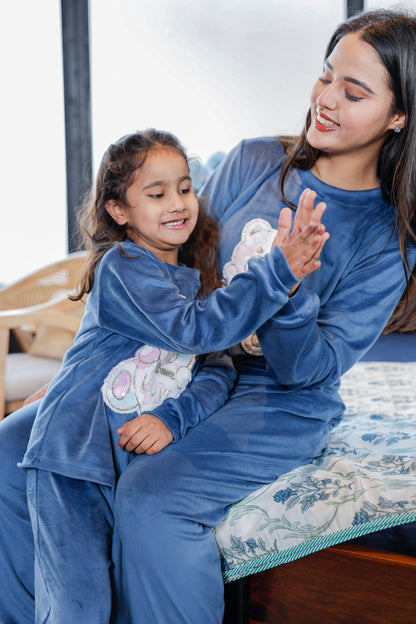 Mother Baby Night Suit