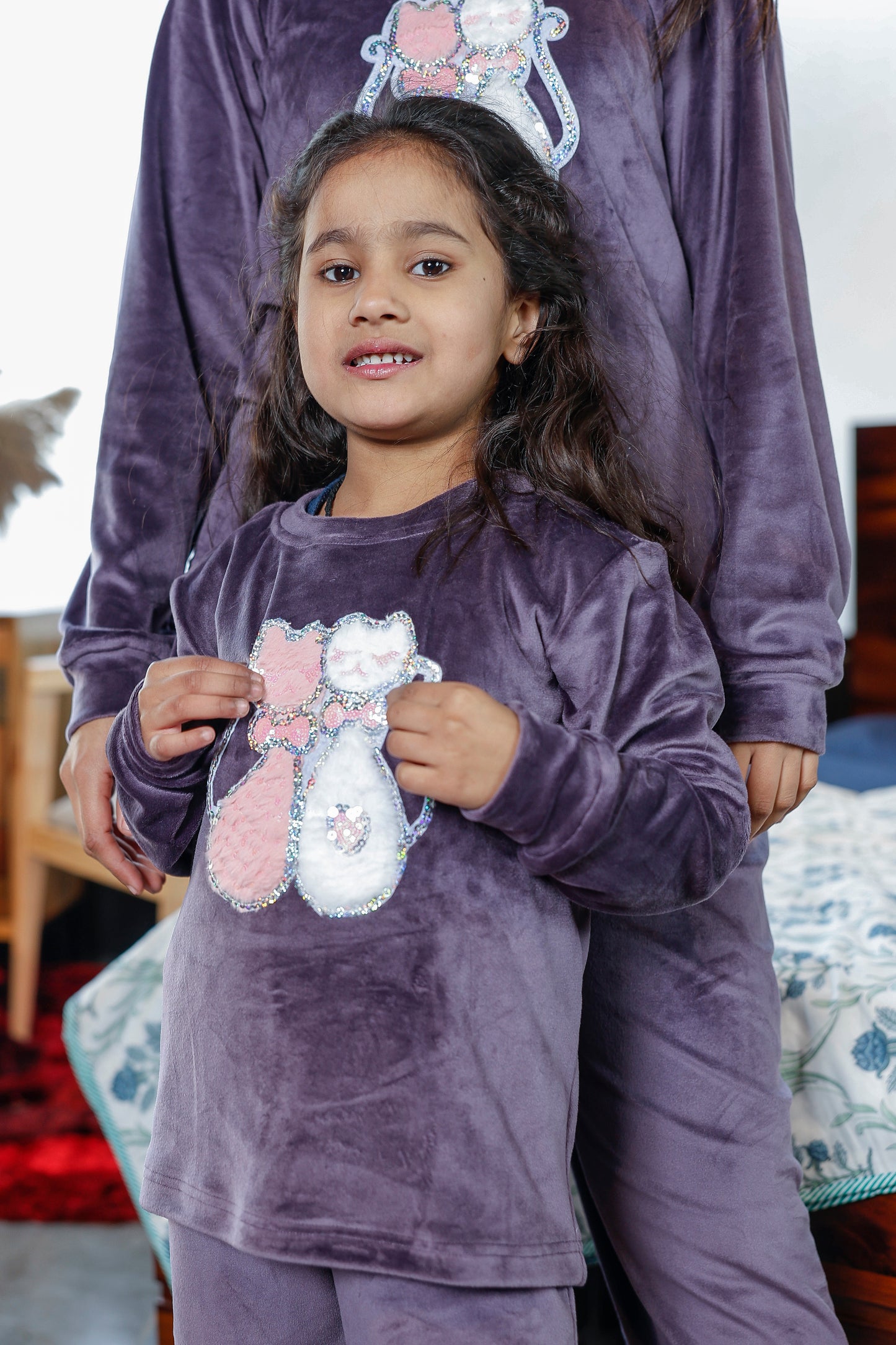 Mother Baby Night Suit
