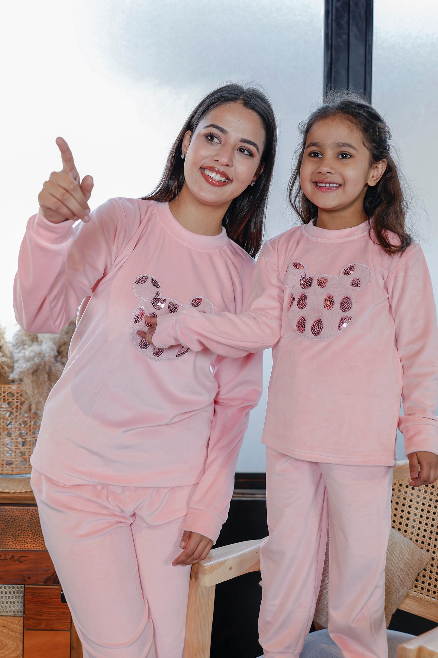 Mother Baby Night Suit