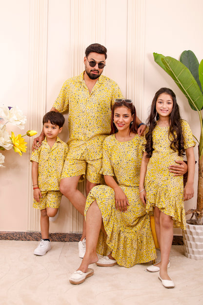 Summer Sunshine | Family Matching Outfit☀️💛