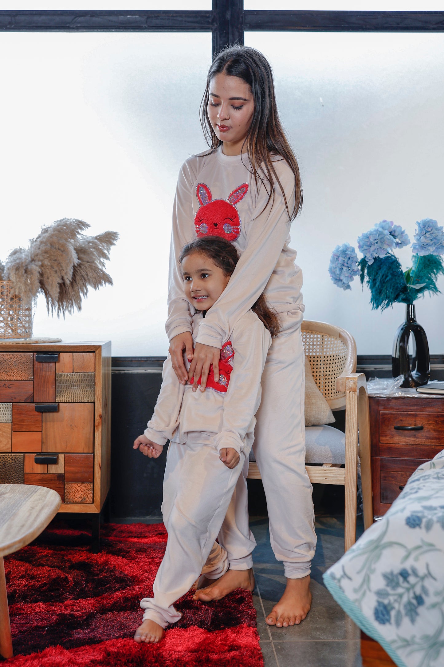 Mother Baby Night Suit