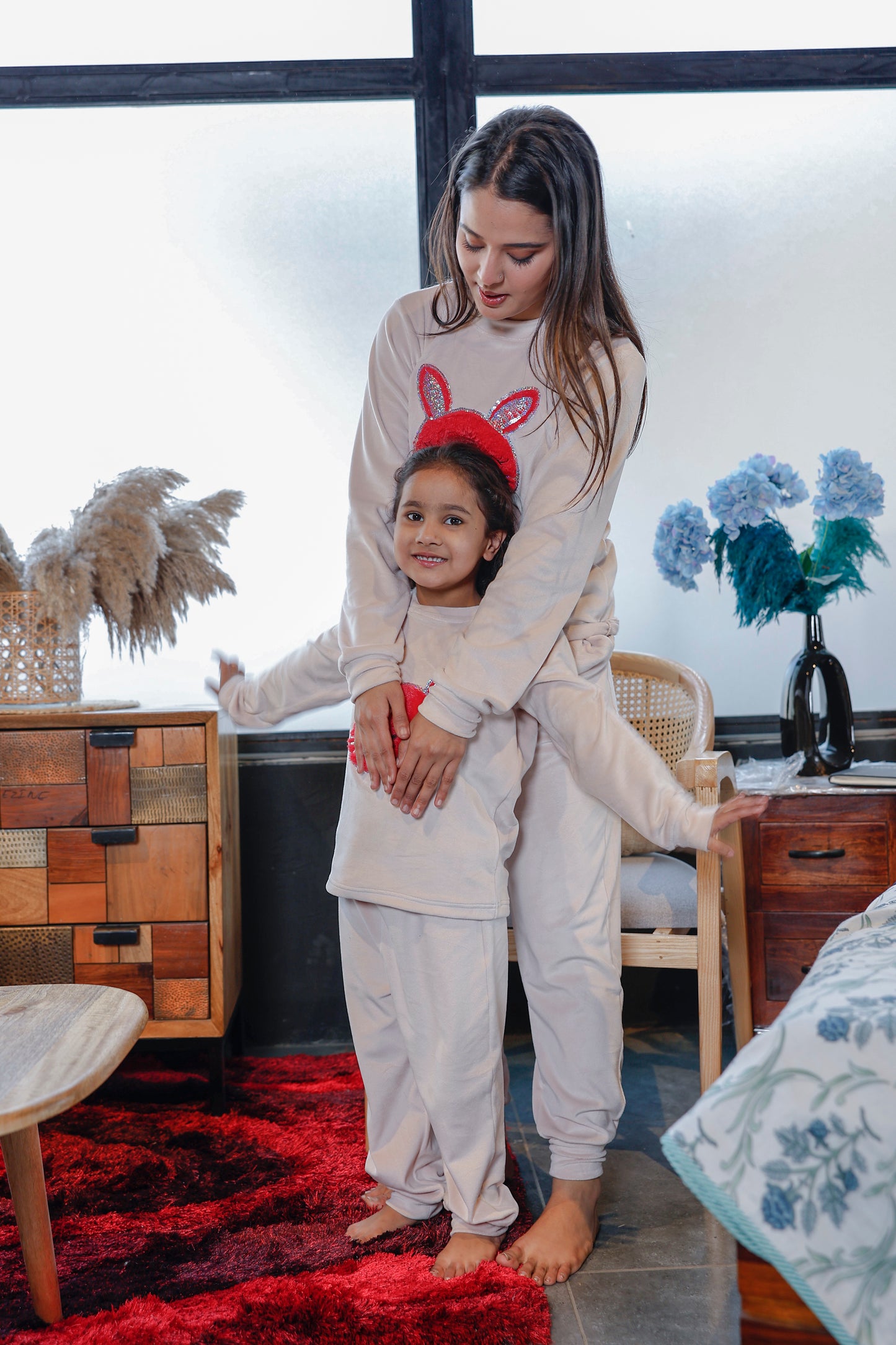 Mother Baby Night Suit