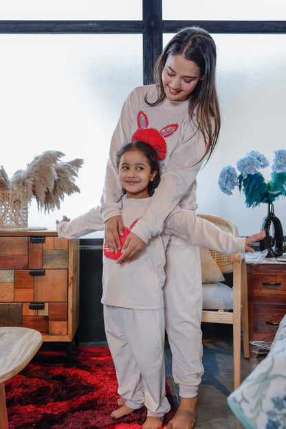 Mother Baby Night Suit