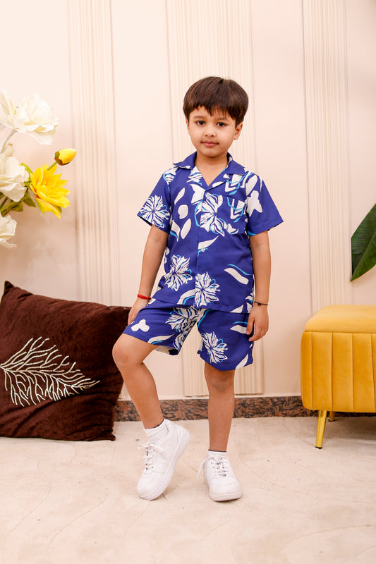 Royal Bloom   Boy Co-Ord Set 👑🌸
