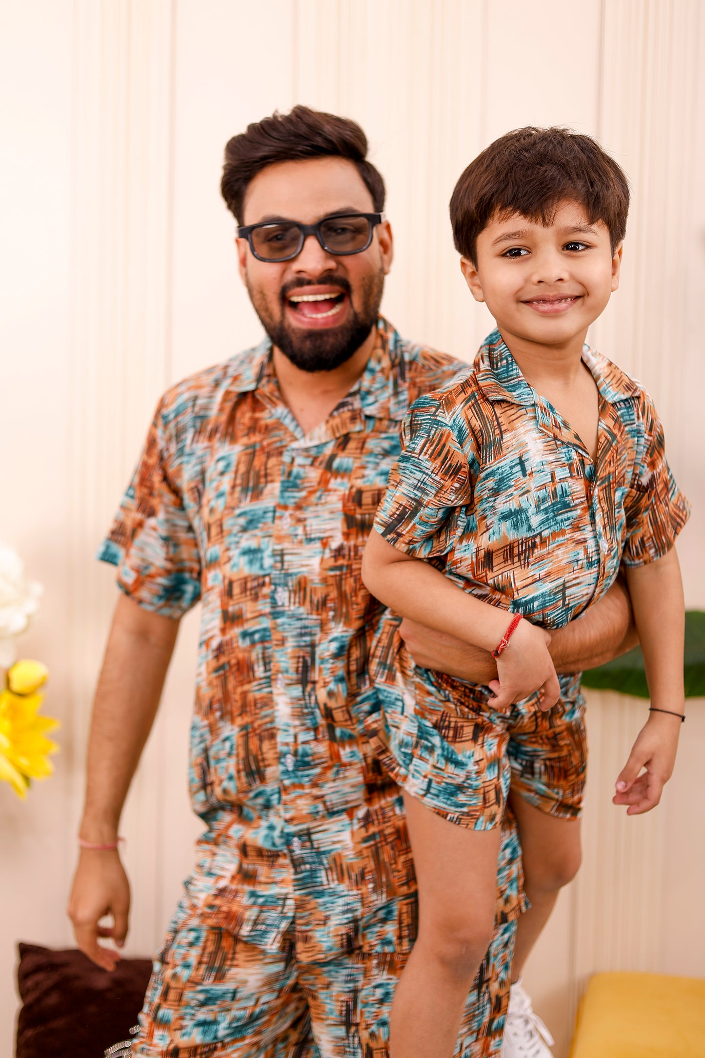 Earth Tone | Father Son Co-Ord Set Matching Outfit 🌍