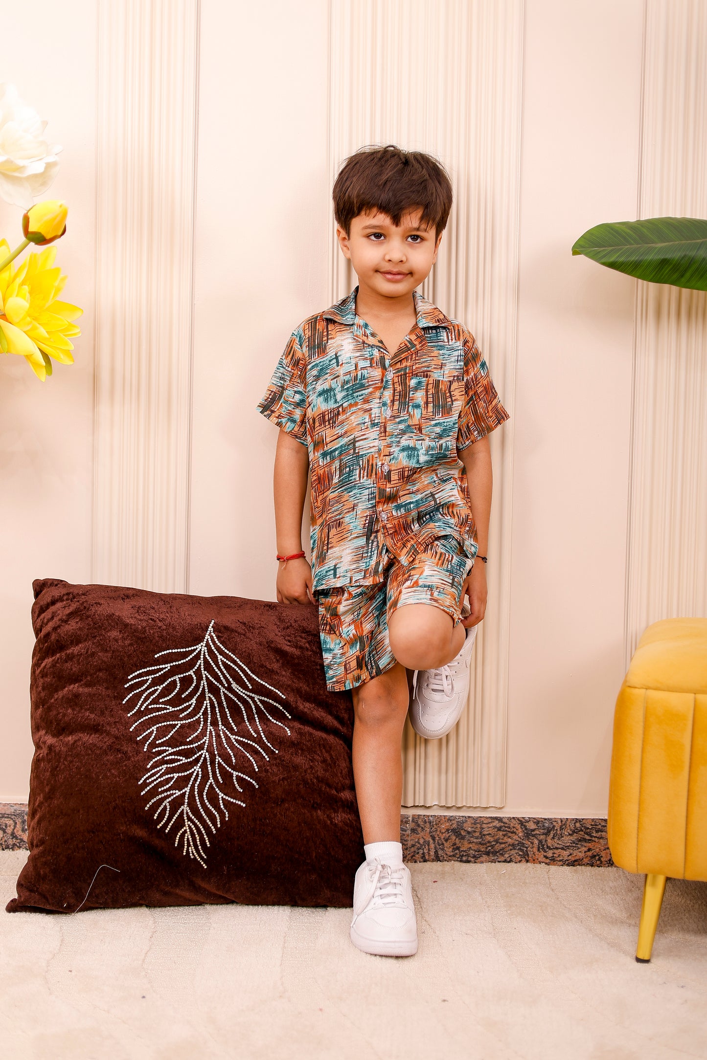 Earth Tone | Father Son Co-Ord Set Matching Outfit 🌍