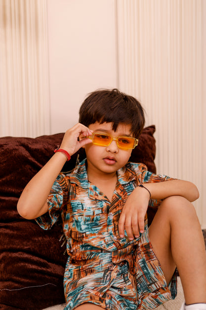 Earth Tone | Father Son Co-Ord Set Matching Outfit 🌍