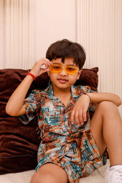 Earth Tone | Father Son Co-Ord Set Matching Outfit 🌍