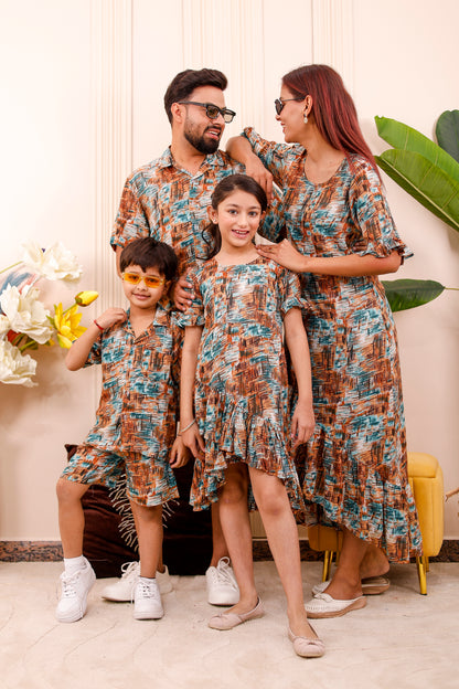 Earth Tone | Family Matching Outfit 🌍