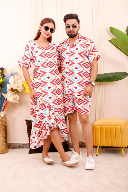 Ikkat Print | Family Matching Outfit 🌵