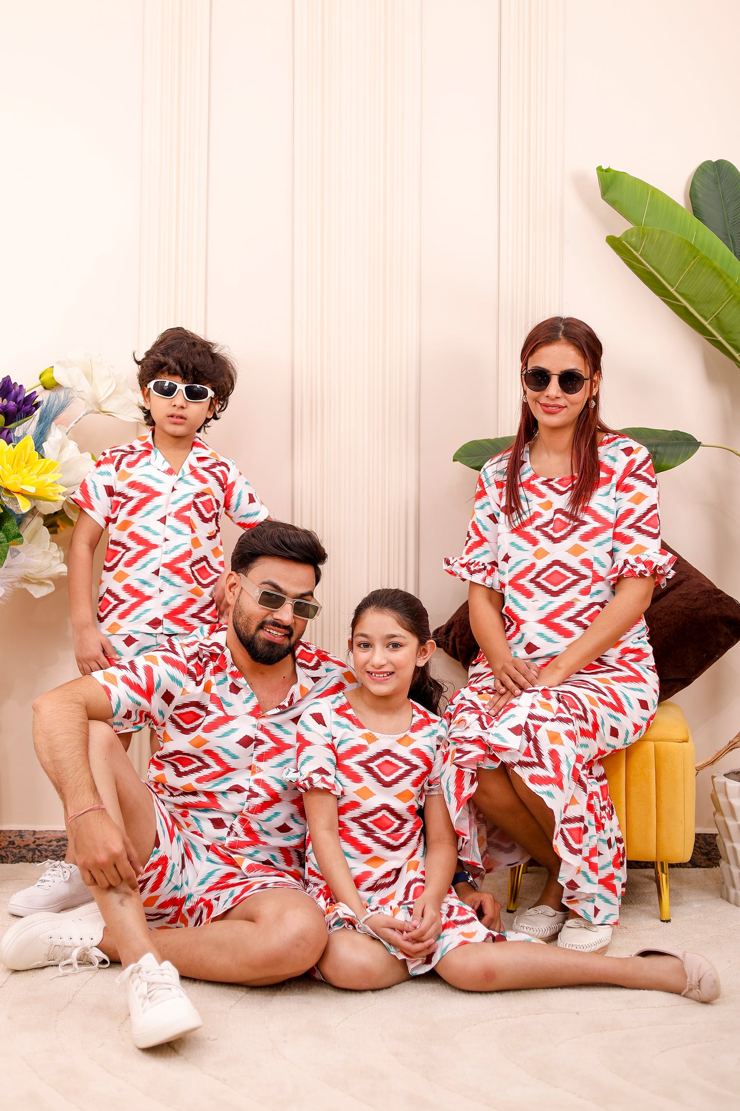 Ikkat Print | Family Matching Outfit 🌵