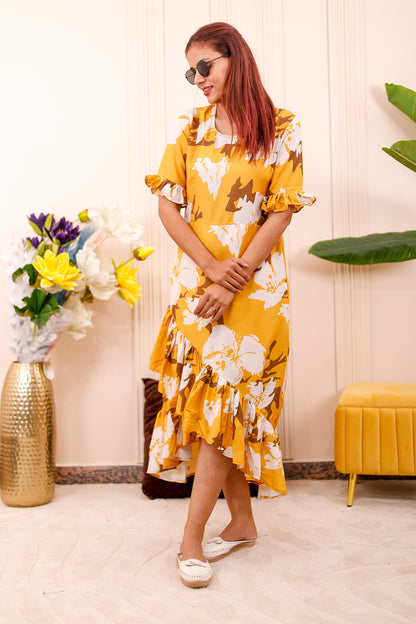 Mustard Floral | Family Matching Outfit 💛