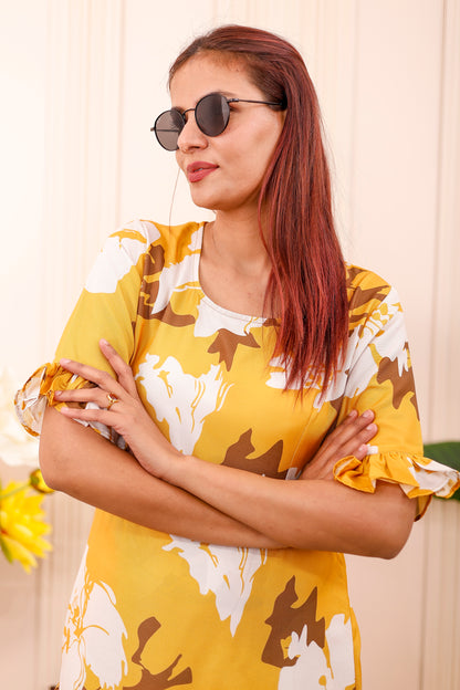 Mustard Floral | Family Matching Outfit 💛