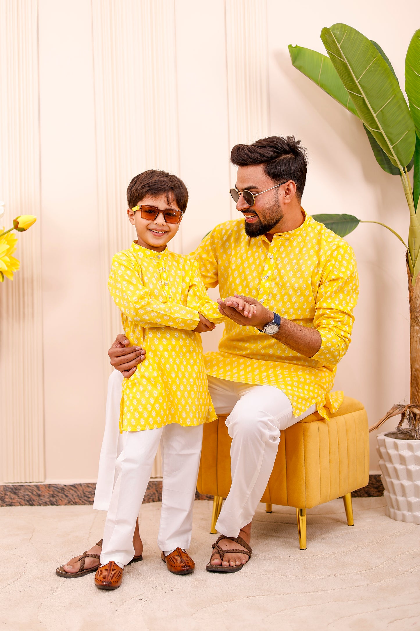 Bright Yellow | Family Matching Outfit 🎉💛