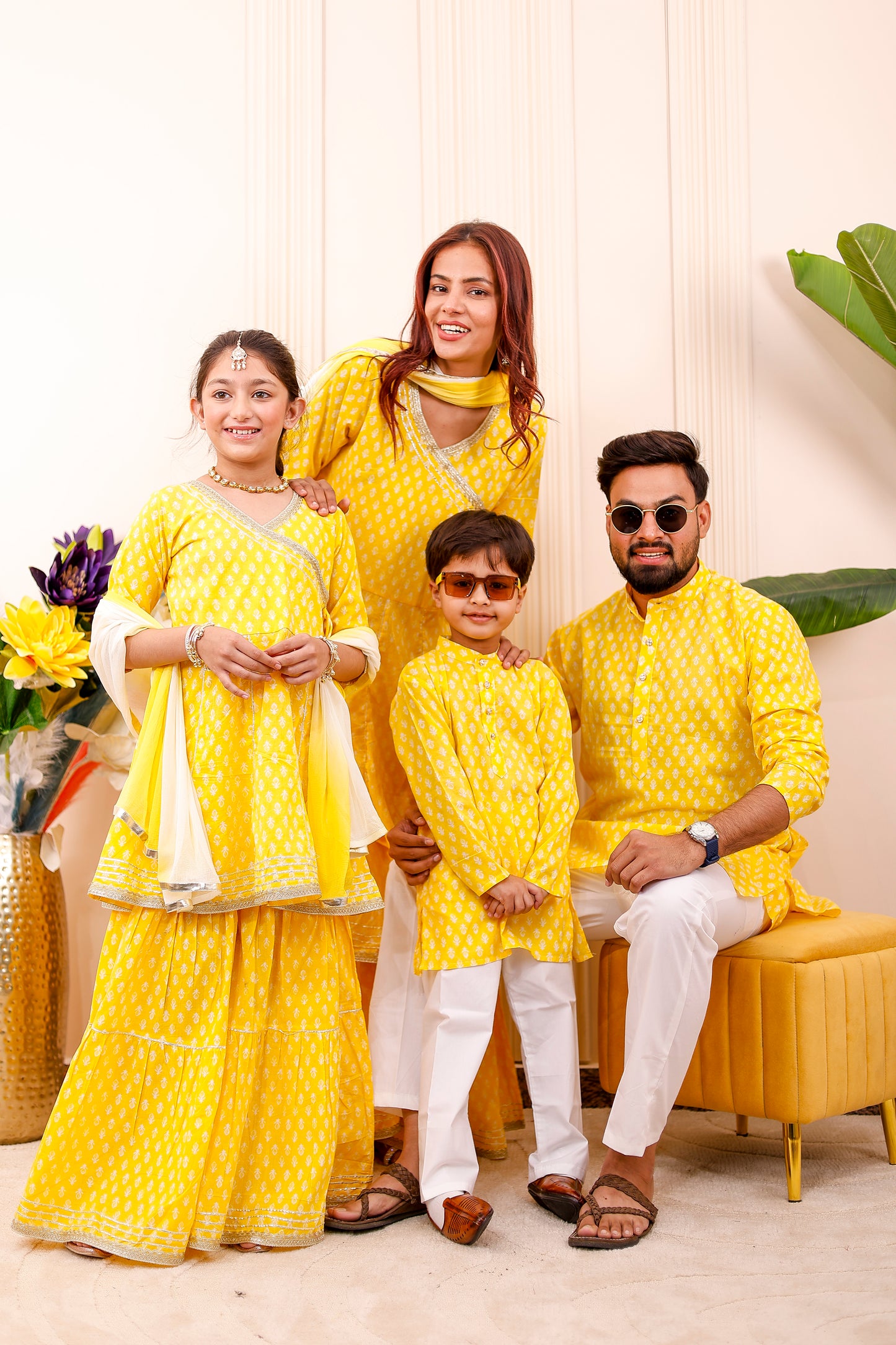 Bright Yellow | Family Matching Outfit 🎉💛