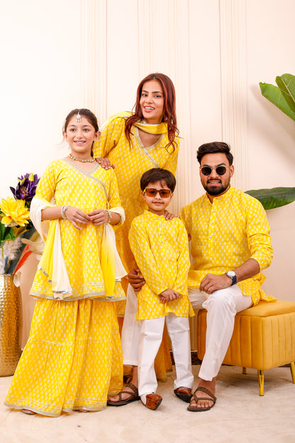 Bright Yellow | Family Matching Outfit 🎉💛