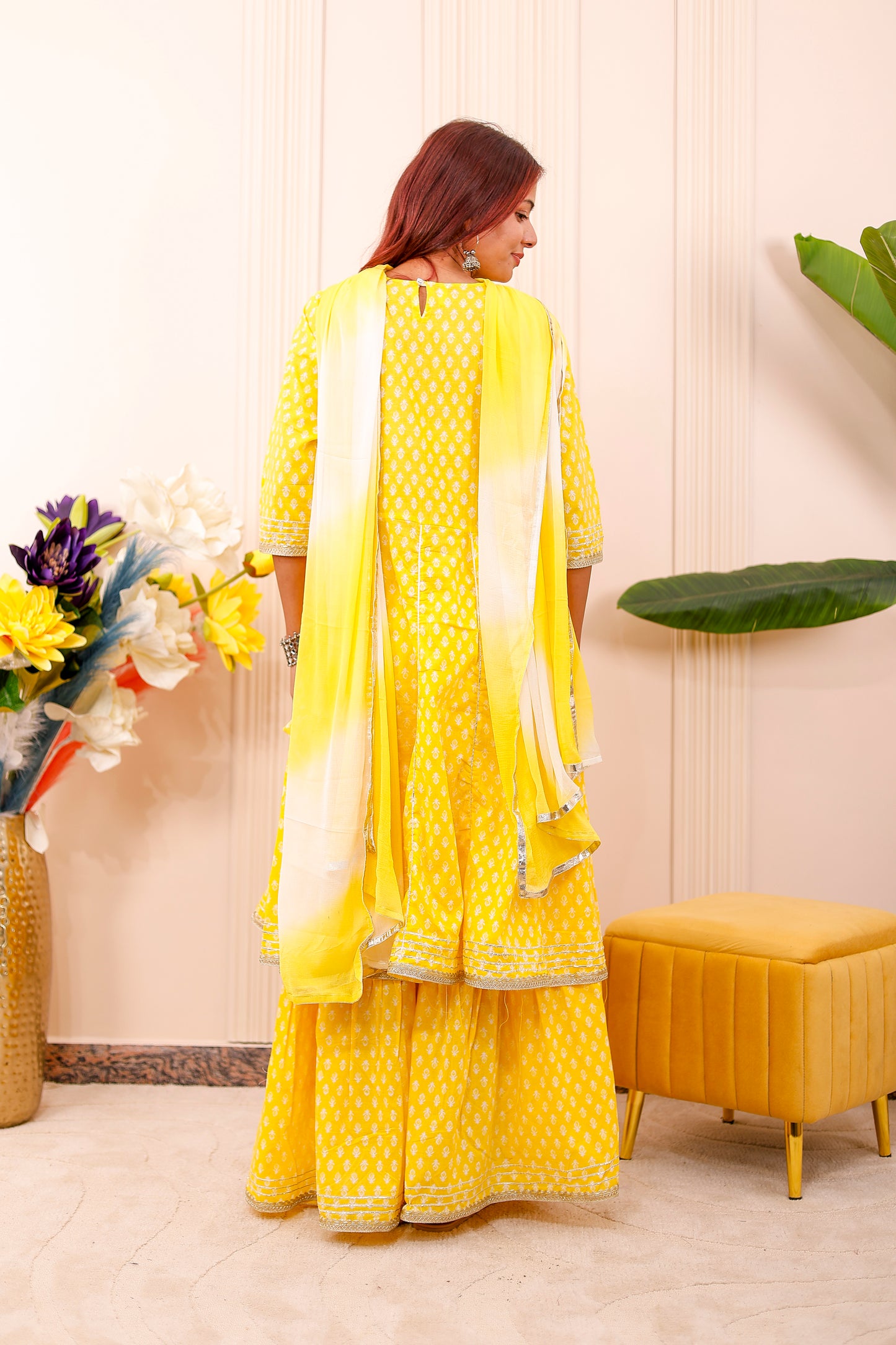 “Bright Yellow Festive  Women Dress Outfits  🎉💛
