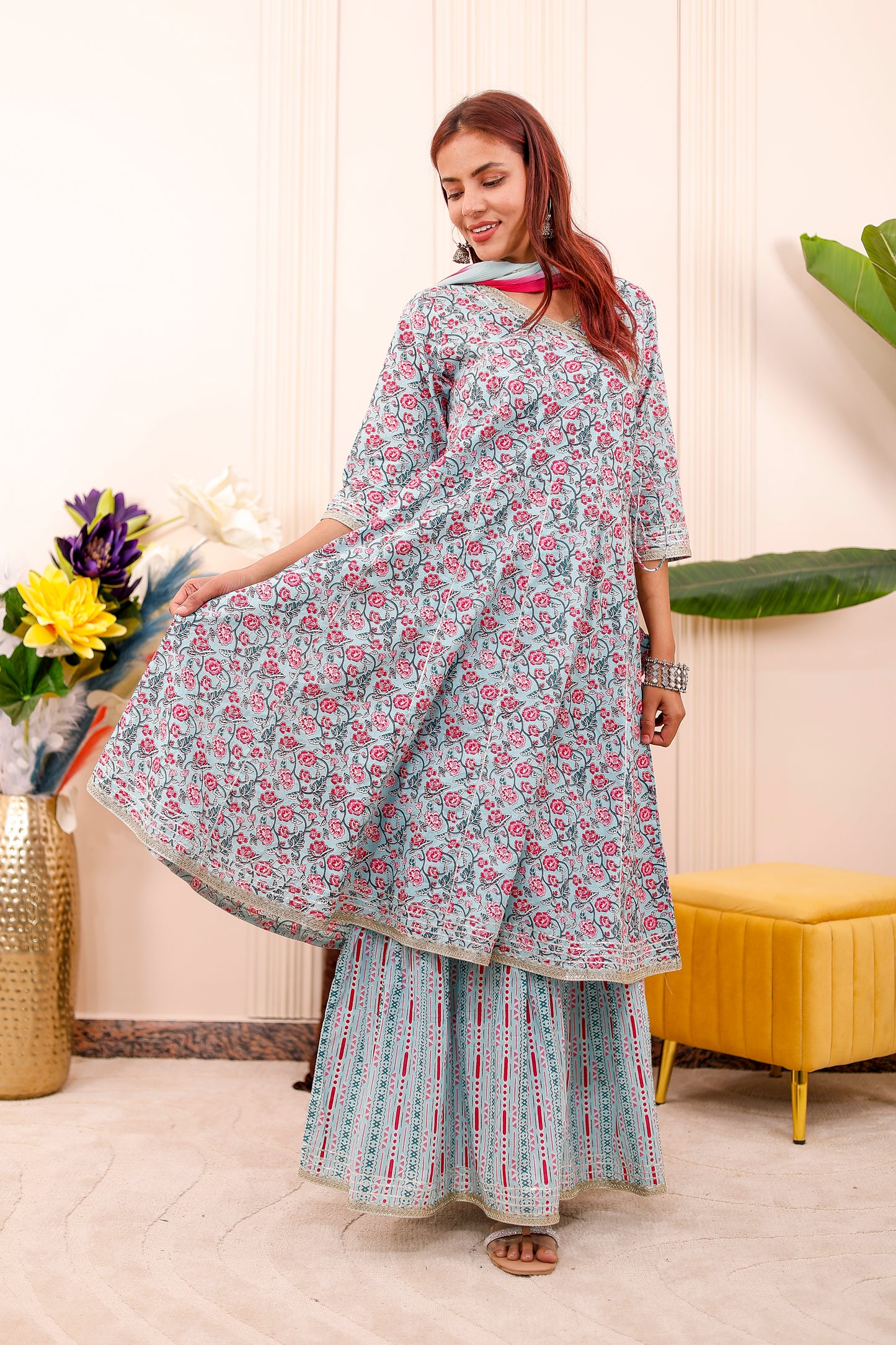 Rose Garden Women Dress Outfits 🎉