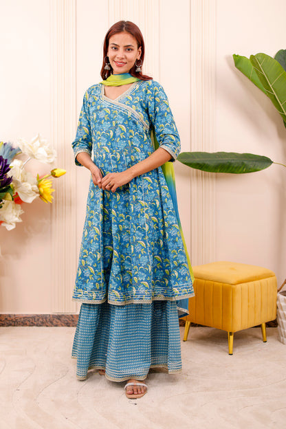 Sapphire Garden  Women dress Outfits💎🌿