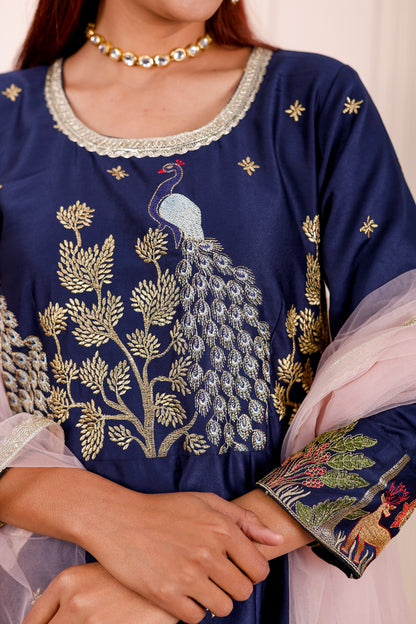 Nazakat Royal Blue Women dress Outfits✨