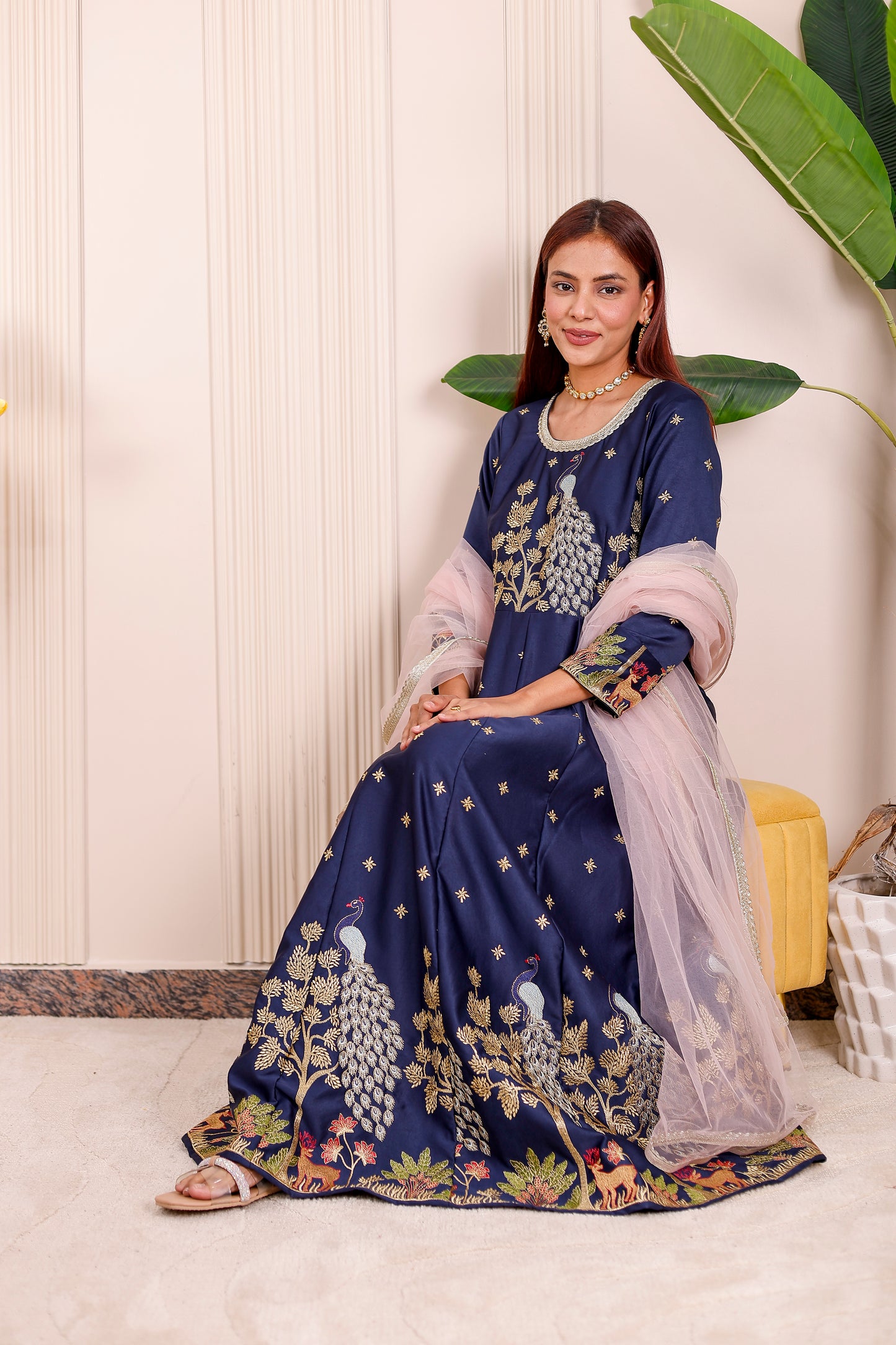 Nazakat Royal Blue Women dress Outfits✨