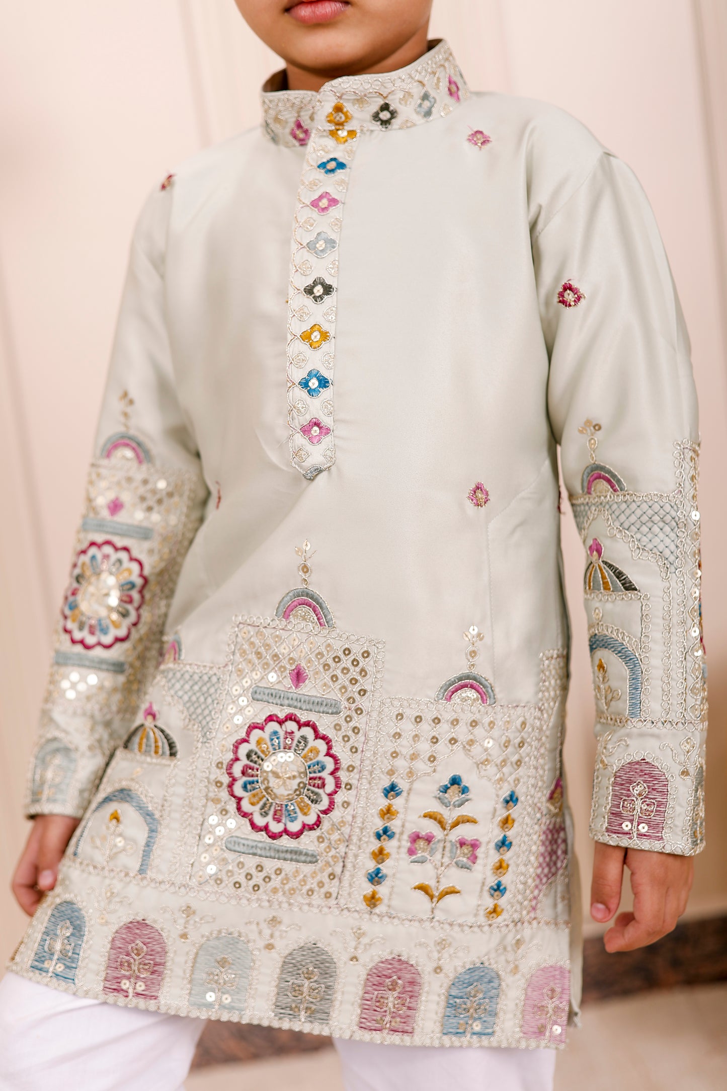 Noor Ivory Festive Boy Kurta Pajama Set🤍🌸