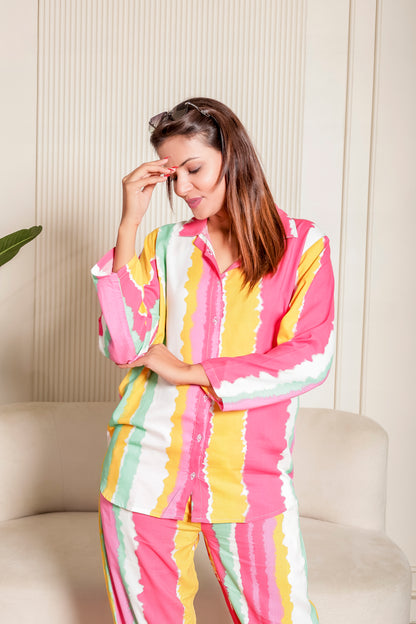 🌈 Color Carnival |Womens Co-ord set v