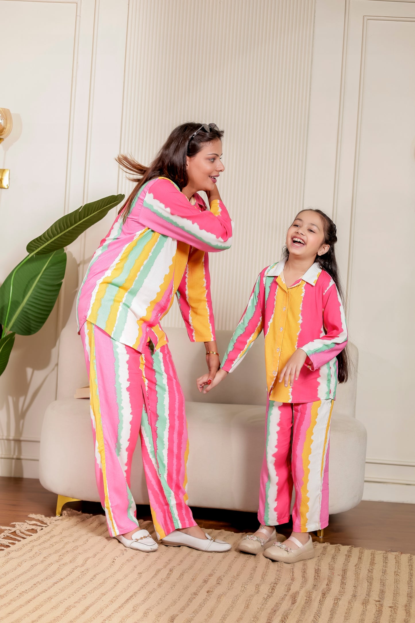 🌈 Color Carnival |Mother Daughter Outfit