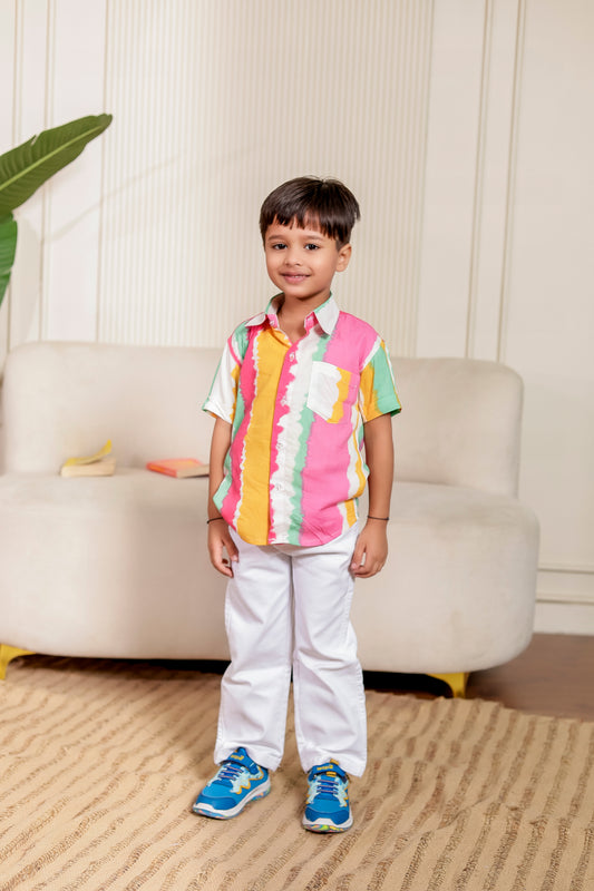 🌈 Color Carnival |Shirt For Boys