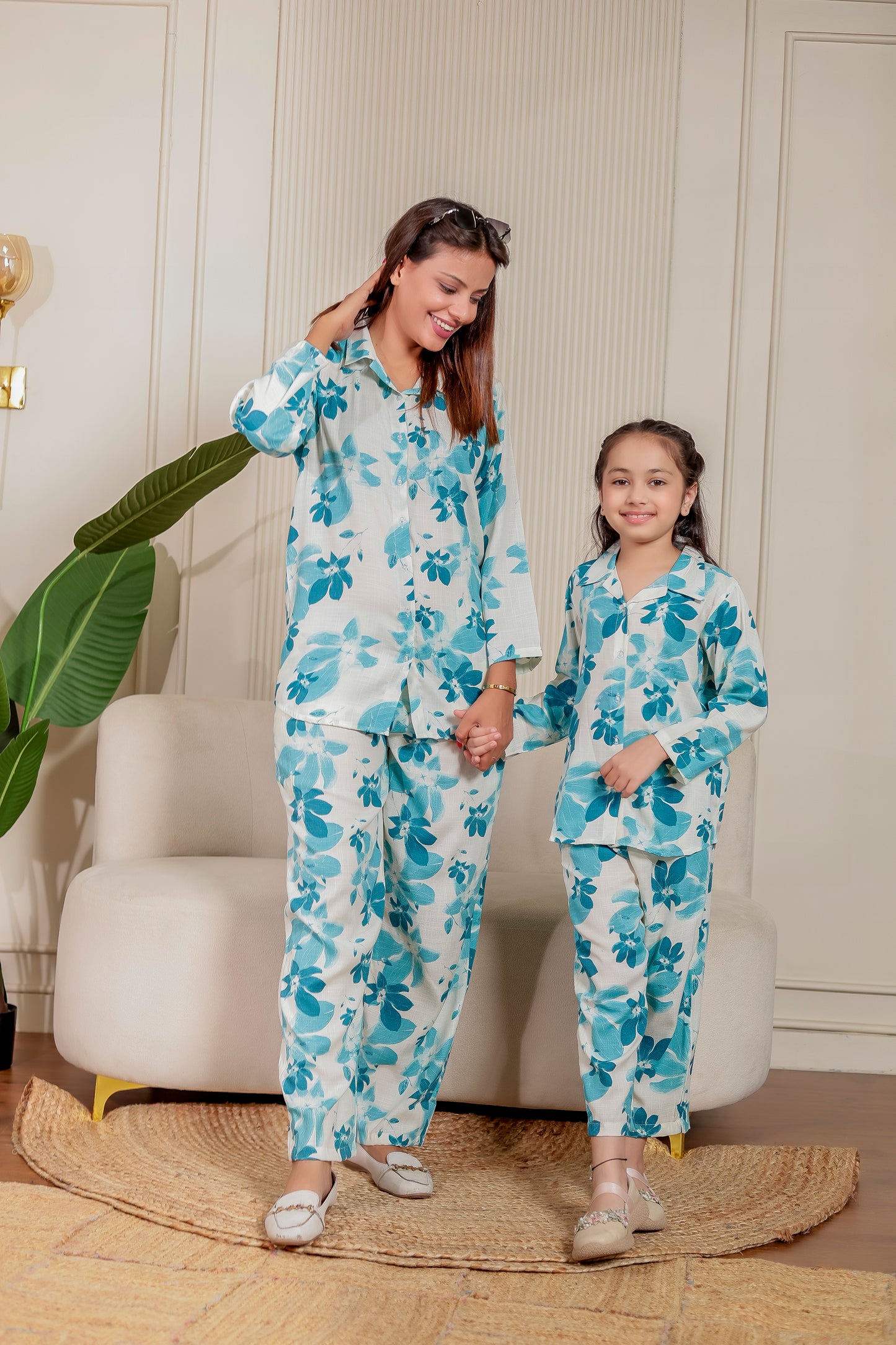 ☘️ Ivory Pankhuri |Couple Matching Outfits 👨‍👨‍👧‍👦