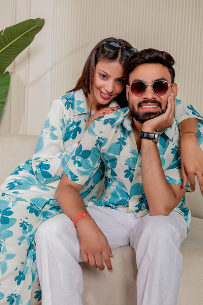 ☘️ Ivory Pankhuri |Couple Matching Outfits 👨‍👨‍👧‍👦