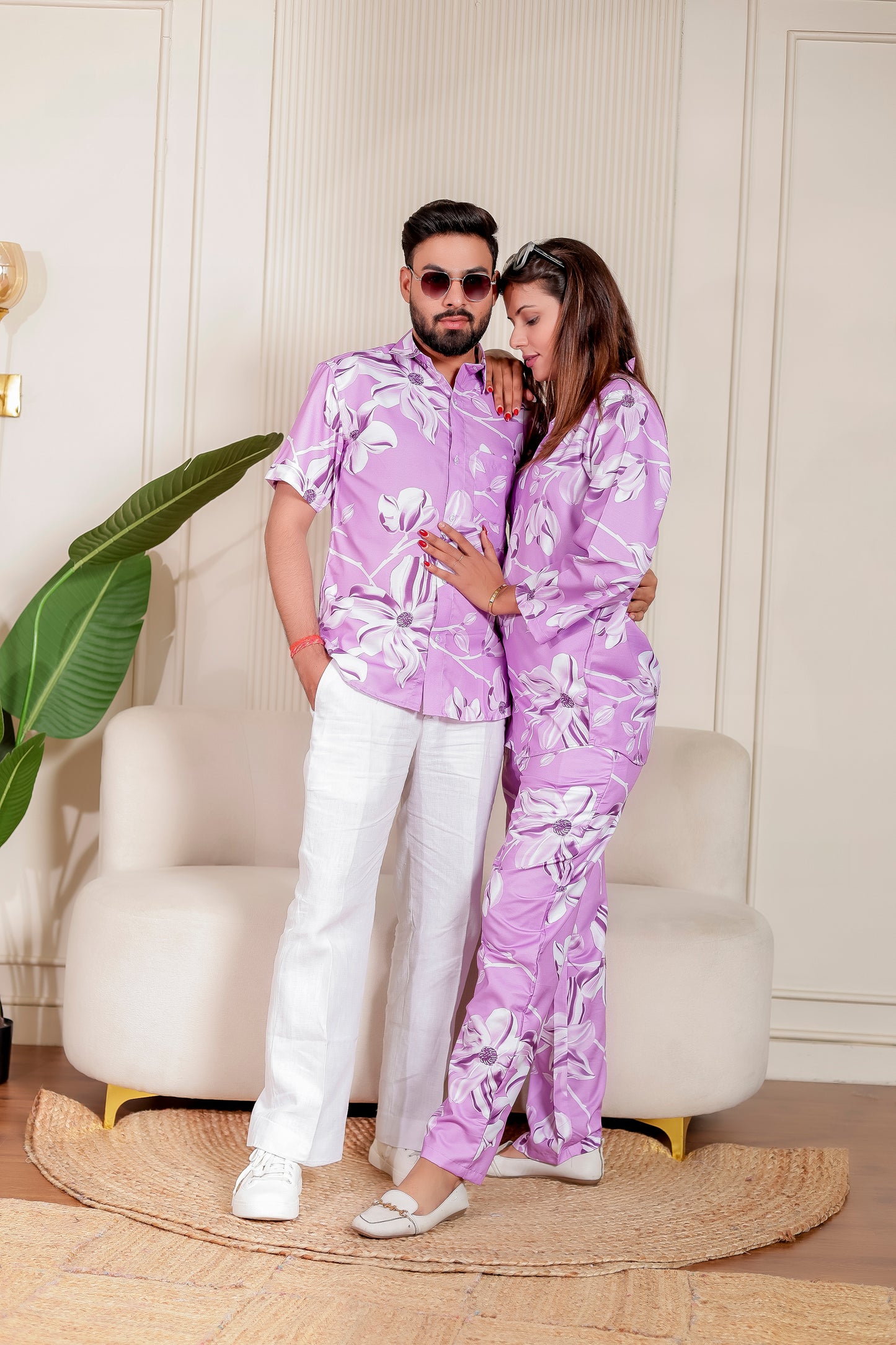 💜 Lilac Legacy| Couple Matching Outfits