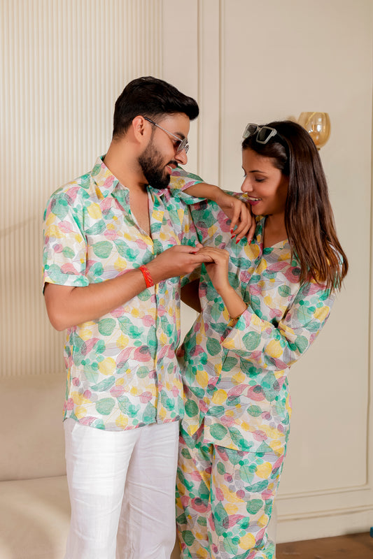 Leafy Love | Couple  Matching goals