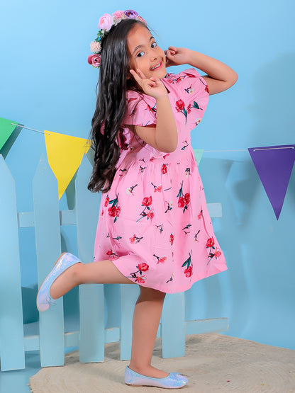 Floral Printed Frock