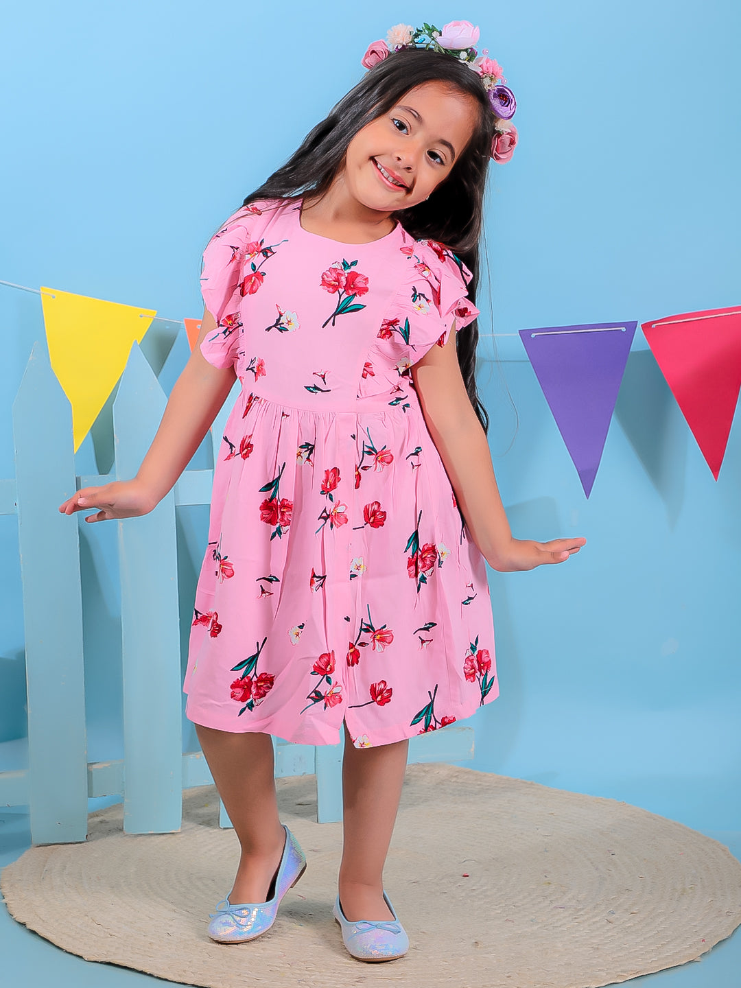 Floral Printed Frock