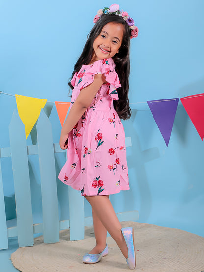 Floral Printed Frock