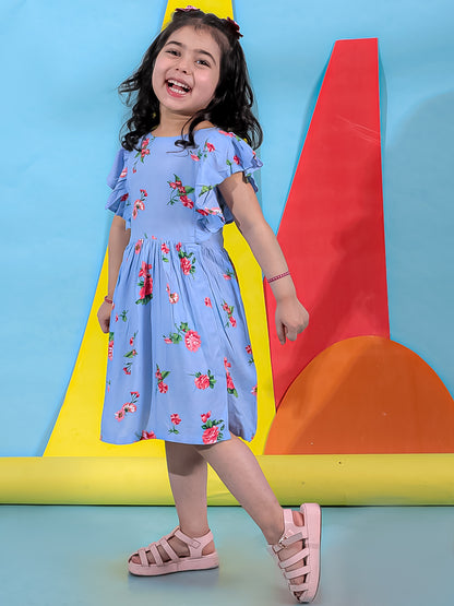 Floral Printed frock