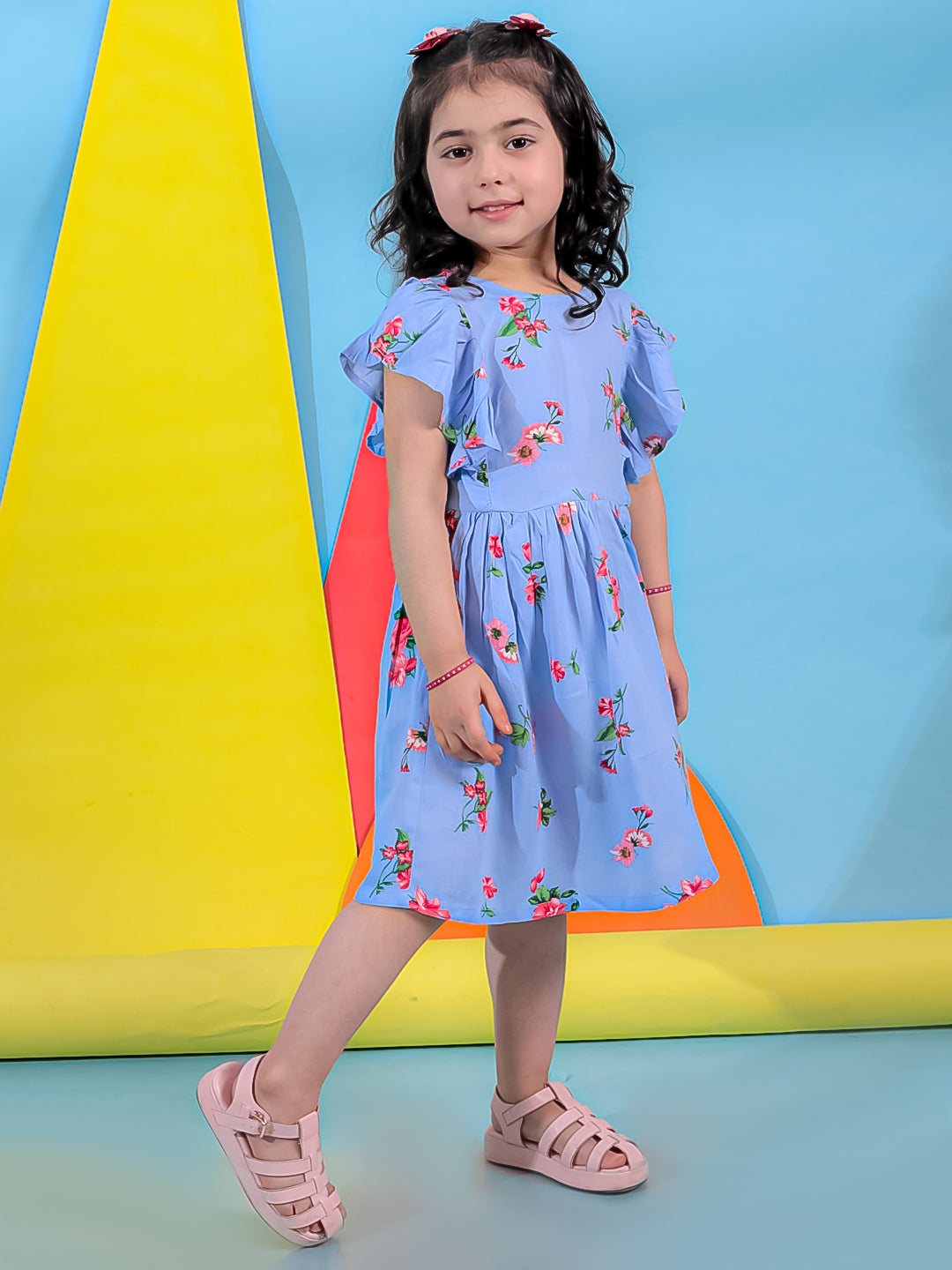 Floral Printed frock