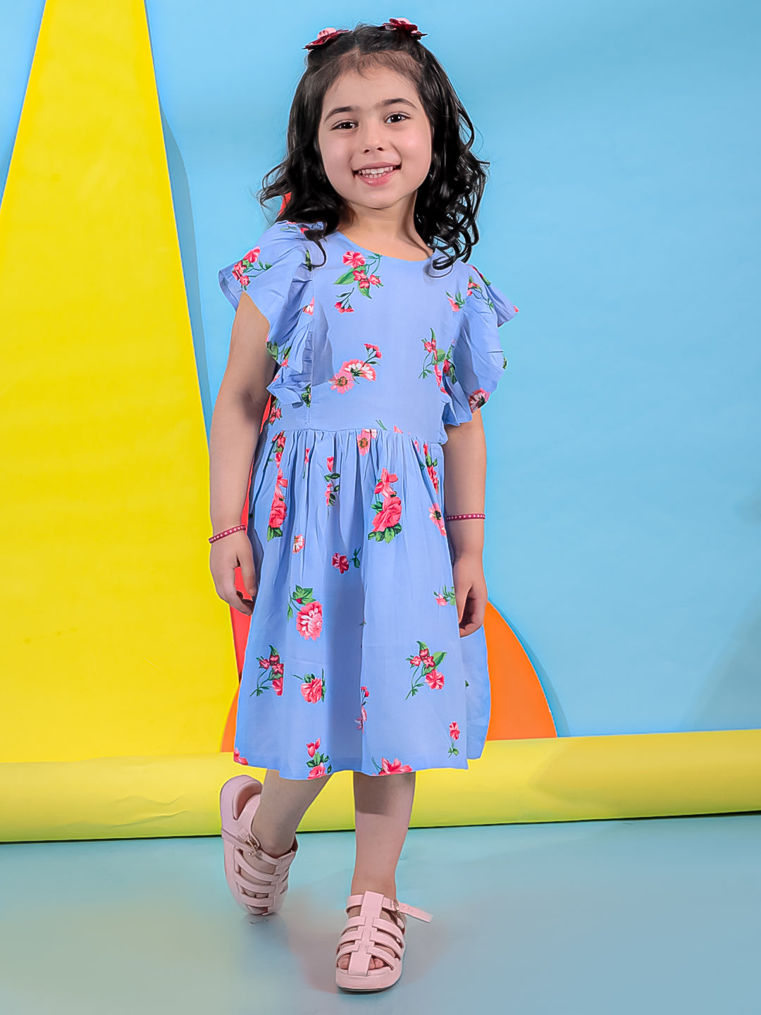 Floral Printed frock