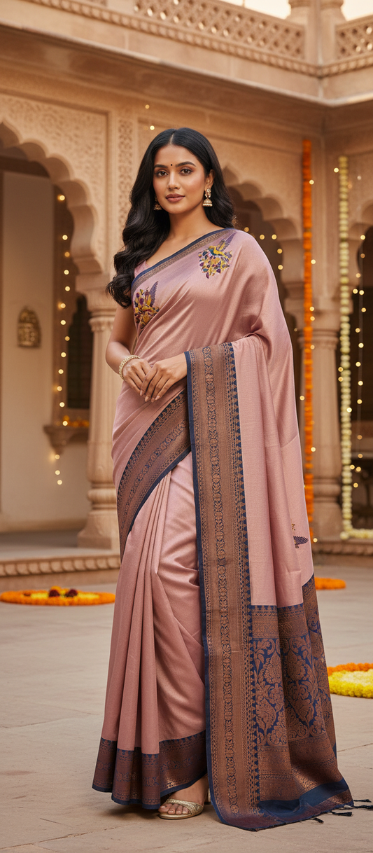 Premium Silk with Intricate Weaves