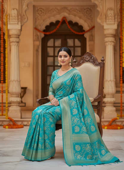 Premium Silk with Intricate Weaves