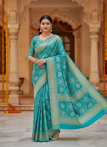 Premium Silk with Intricate Weaves